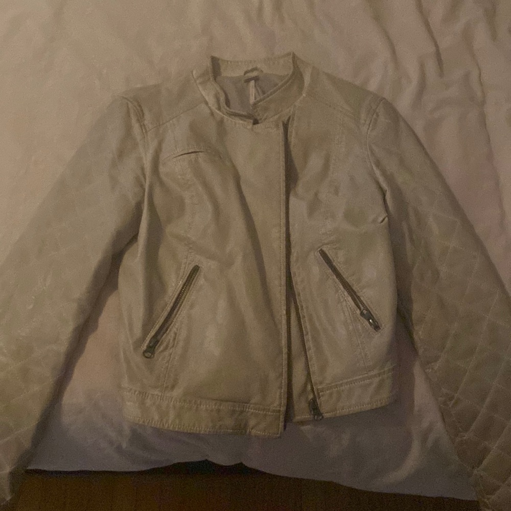 Women’s Free People Leather Jacket
